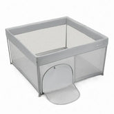 Kinderkraft Playpen Ziki 126x126 cm Quick Fold, Travel-Friendly & Sturdy